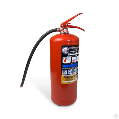 Огнетушитель порошковый ОП-4(з) (А; В; С; Е) ЗПУ Алюминий