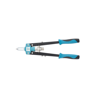 Заклепочник двуручный 420 мм, 2-хкомп.рукоятки, для заклепок 2,4-3,2-4,0-4,8//GROSS