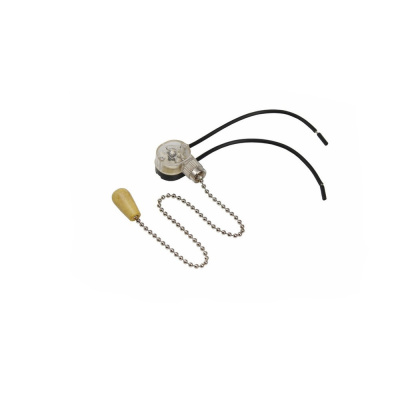 Выключатель для настенного светильника c проводом и деревянным наконечником  «Gold» REXANT