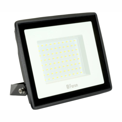 Прожектор светодиодный ДО-100w 6400К 9500Лм IP65 черный