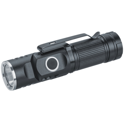 Фонарь светодиодный NPT-P08-ACCU алюминиевый профессиональный 1Osram P8 7Вт li-ion 0,7Ач