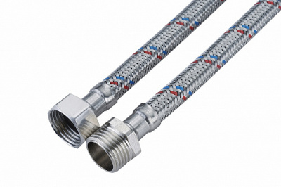 Подводка д/воды сталь 1/2" г/ш 120 cм CTM 