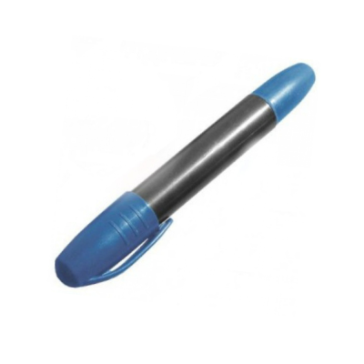 Маркер строительный, синий, 140 мм