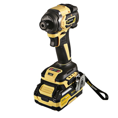 Винтоверт удар б/щ Hanskonner,18В,1BatterySystem,280Нм,1/4",4скор,1x4.0Ач,кейс HS HCD20280BLC 