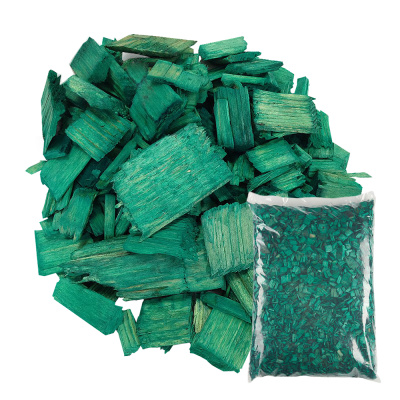 Щепа декоративная зеленая 60 л 1/40