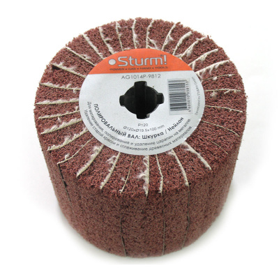 Щетка Нейлон/шкурка Р120,d118мм