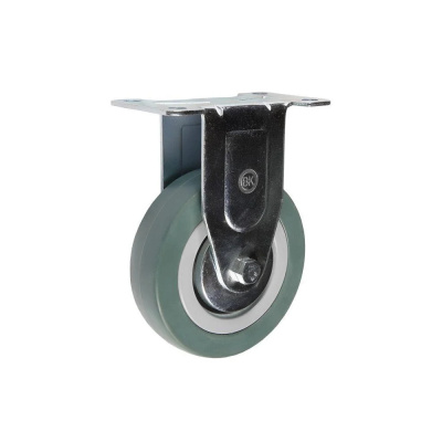 Опора неповоротная колесная ф50