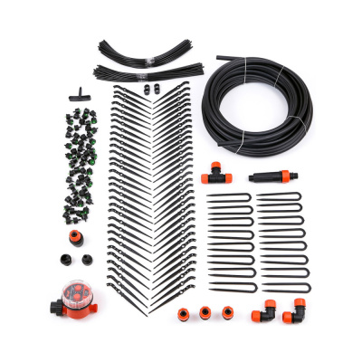 Полив  Капельный Жук от водопроводат на 30 растений ( с таймером)