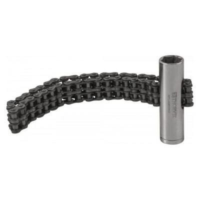 Съемник масляных фильтров цепной с приводом 1/2''DR, 16 мм HDR, с диапазоном до 120 мм