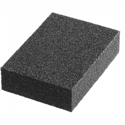 Губка шлифовальная STAYER "MASTER" четырехсторонняя, зерно - оксид алюминия,  Р320, 100 x 68 x 26 мм