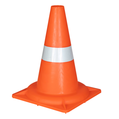 Конус сигнальный дорожный КС-1.3 320мм (с 1 светоотражающей полосой)/20