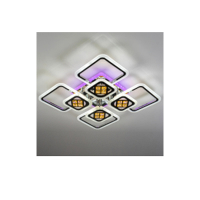 Люстра 5550/4+4B CR RGB 204W+12W