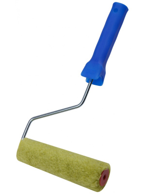 Валик полиакриловый, зеленый, миди, 30/54 мм, ворс 12 мм, 150 мм, InWork
