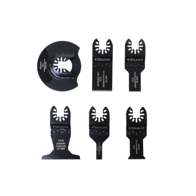 Набор насадок для МФИ, 6 шт, по дереву Sturm!