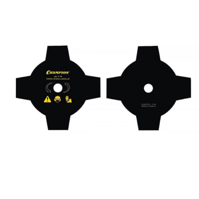 Нож для жесткой травы 4/230/25 тип А (125R, 235R, FC55,80,85,100,120, FR85,350,450) CHAMPION