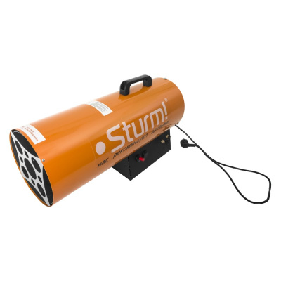 Тепловая пушка Sturm газовая 16-33кВт, 760 м3/час, пропан/бутан, пьезоподжиг, регул.