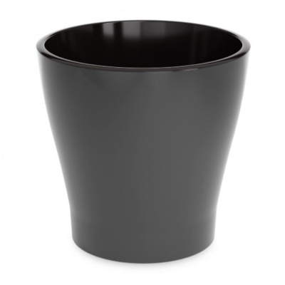Горшок цветочный "Лея" двойной 17л. графитовый