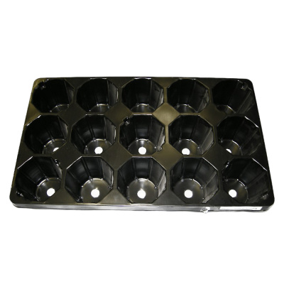 Касета для рассады 15 ячеек кругл/80