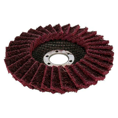 Круг лепестковый полировальный 125х22мм,средний,войлочный,абразивный ПРАКТИКА