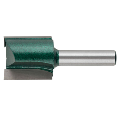 Фреза пазовая прямая с двойным лезвием DxHxL = 22х25,4x60 мм