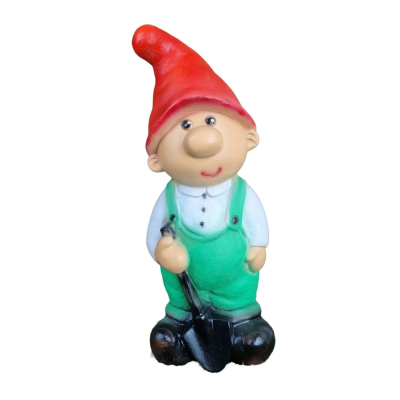 Садовая фигура Гном сказочный красный колпак