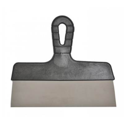 Шпатель из нержавеющей стали с пластиковой ручкой, 200 мм