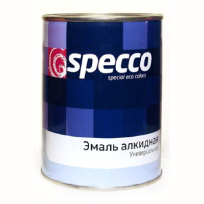 Эмаль ПФ-115 "Specco" красная 0,8 кг