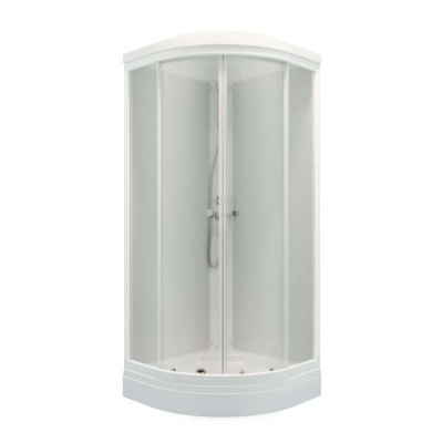 Душевая кабина Ультра 80*80 А (7 мест+сифон D90)