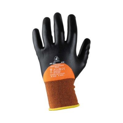 Перчатки защитные трикотажные  Ultra Light с нитрил.покрытием на 3/4, размер 10/XL JNF-201-XL