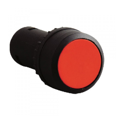 Кнопка красная возвратная SW2C-11 без подсветки IP54