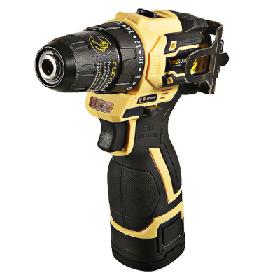 Дрель аккумуляторная б/щ Hanskonner, 14,4В, 45Нм, 2х2.0Ач, патрон 10мм, сумка-кейс HCD1645BLC