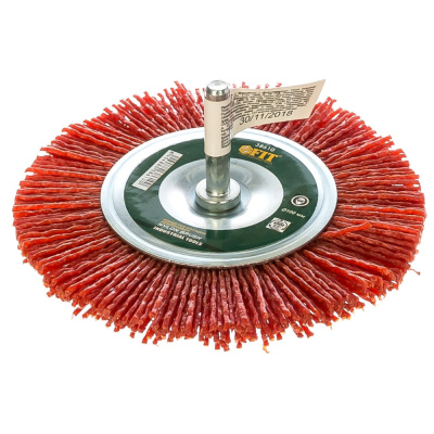 Корщетка-колесо нейлоновая 100мм ФИТ