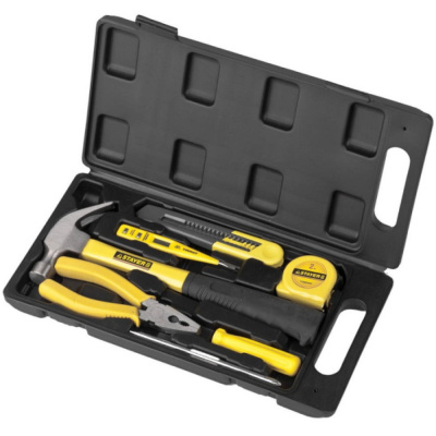 Набор инструментов STAYER "STANDARD" ТЕХНИК для ремонтных работ, 7 предметов