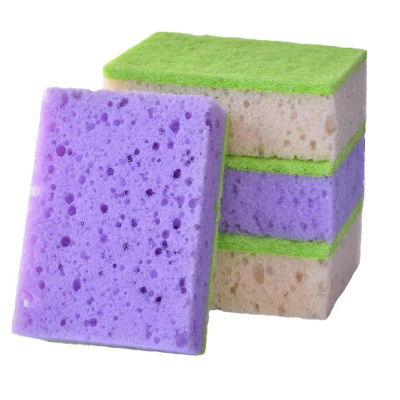 ГУБКИ ДЛЯ ПОСУДЫ УПАК. 5 ШТ. (1/40) "MASTER FRESH"