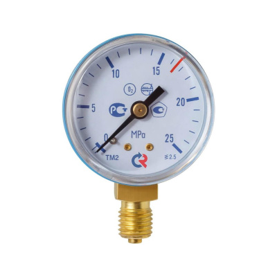 Манометр ТМ-210Р.00(0-25MPa)M12х1,5.2,5 О2 ЗП