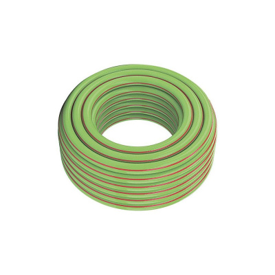 Шланг поливочный трехслойный армированный эластичный 3/4" х 2,1 мм, 25 м