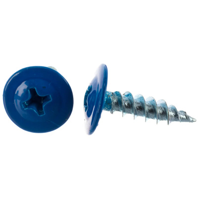 Саморез ММ 4,2х25 RAL5005 ярко-синий  (20шт)