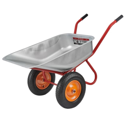 Тачка строит. 2-колес. MAWIPRO арт. ТС-236 HOME,110л., 0,7мм., 250кг., PU16"(4.00х8)20мм.