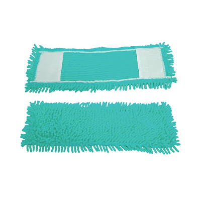 Насадка д/швабра из микрофмбры Лапша с карманами 14*44см Рыжий кот 310311