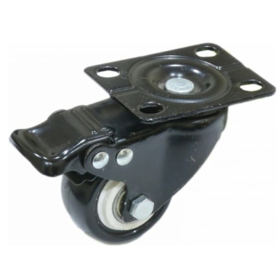 Колесо черн. рез.  поворот.   50мм