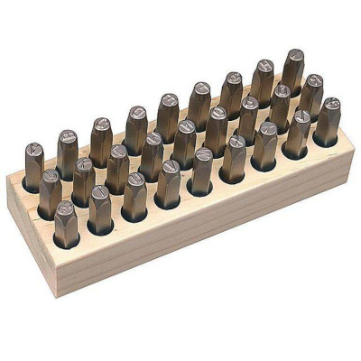 Клейма STAYER буквенные латинские, шрифт 8мм