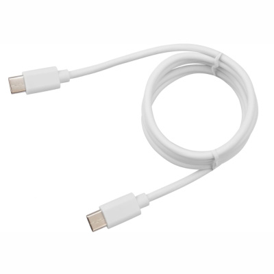 Кабель Type-C - Type-C, 3A, 1м, ПВХ, белый REXANT