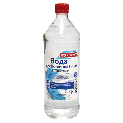 Вода дистилированная 1л