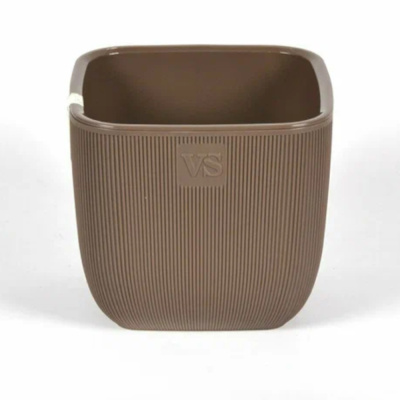 Горшок с дренажной системой Фабио VipSet 4,7 л шоколад