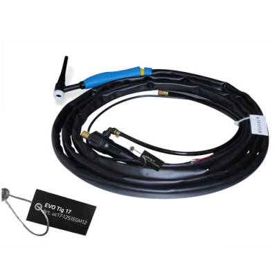 Горелка д/аргонодуговой сварки EVO Тig 17 (150А, 4м воздушное охлаждение)