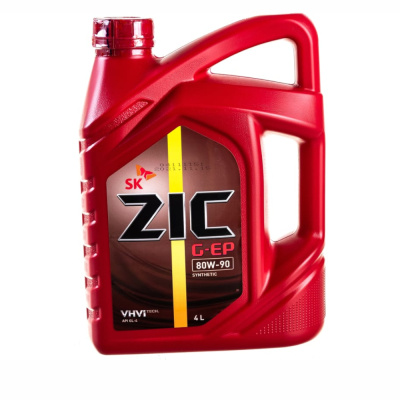Масло ZIC GEAR EP 80W90 GL-4 4л/ 4