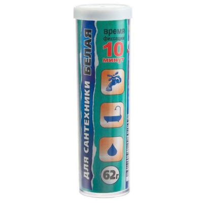 Клей Ремтека Титан Супер Сталь 62гр (холодная сварка), арт.РМ-0110