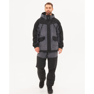 Костюм демисезонный Горка-Люкс ткань Исландия цвет Серый (Размер: 48-50, Рост: 170-176)