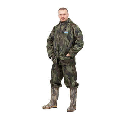 Костюм Hunter WPL влагозащитный КМФ(тк. плащ. с ПВХ ,пл.225 гр./м2) р.112-116/170-176 (х20)