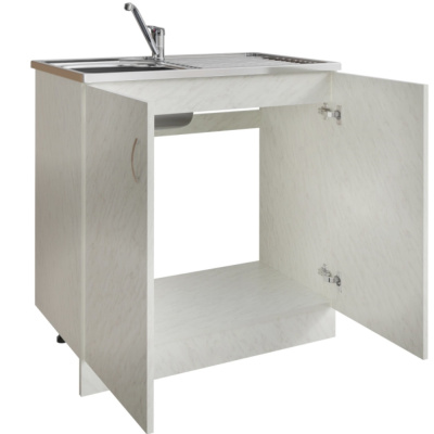 Тумба 80 ЛДСП белый мрамор